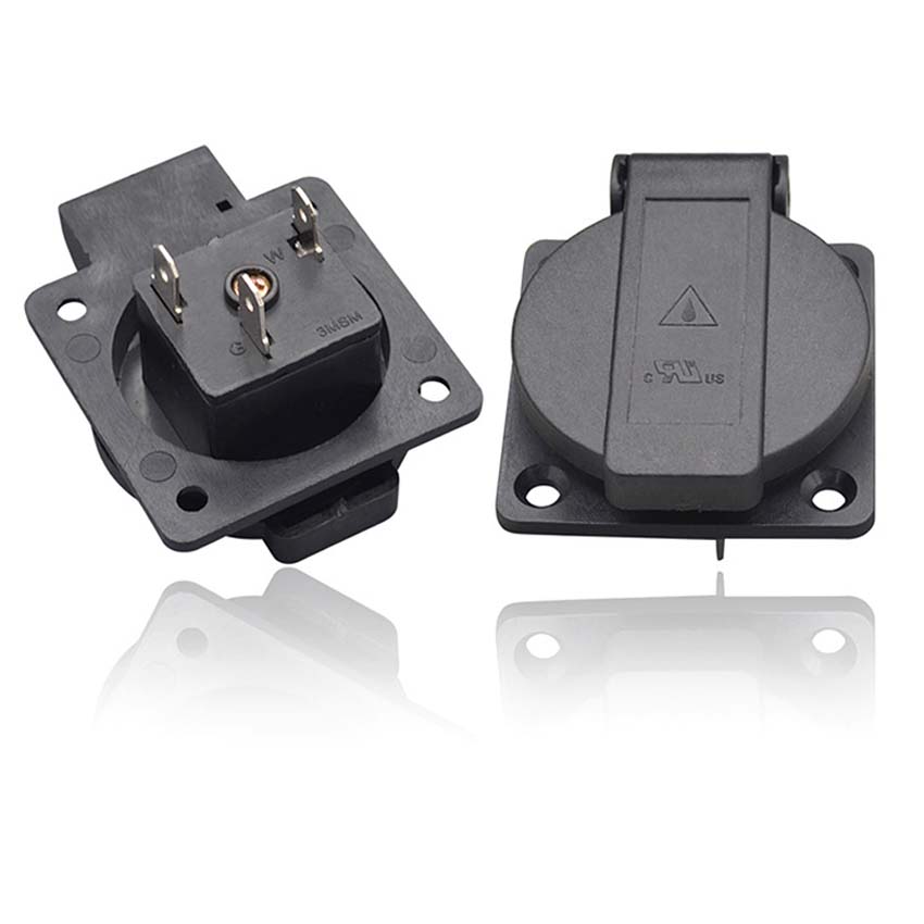 Soket wadah kabel daya Outlet  - Outdoor Power Receptacle ulasan dan harga