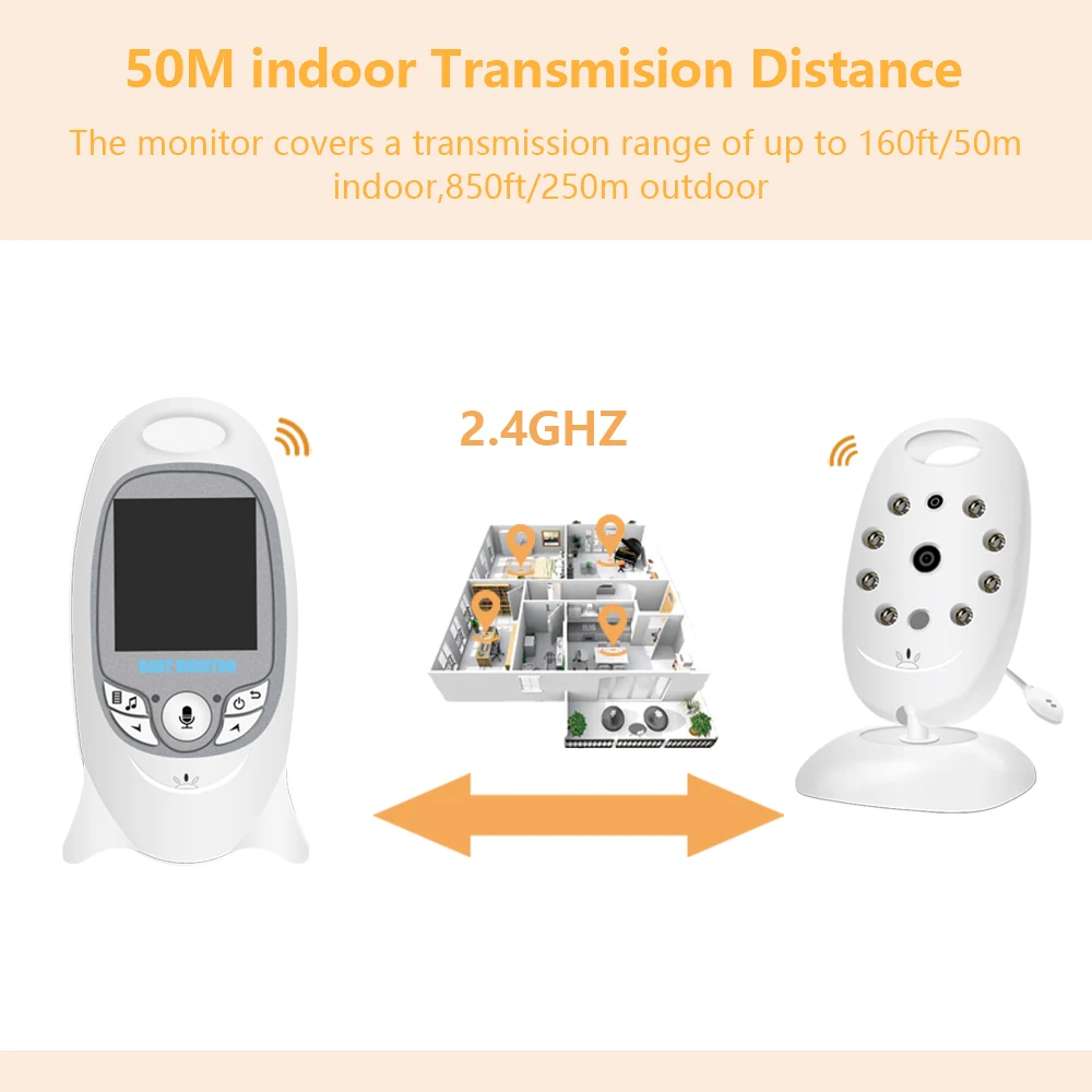 VB601 Monitor Bayi Elektronik  - Outdoor Power Plug In ulasan dan harga