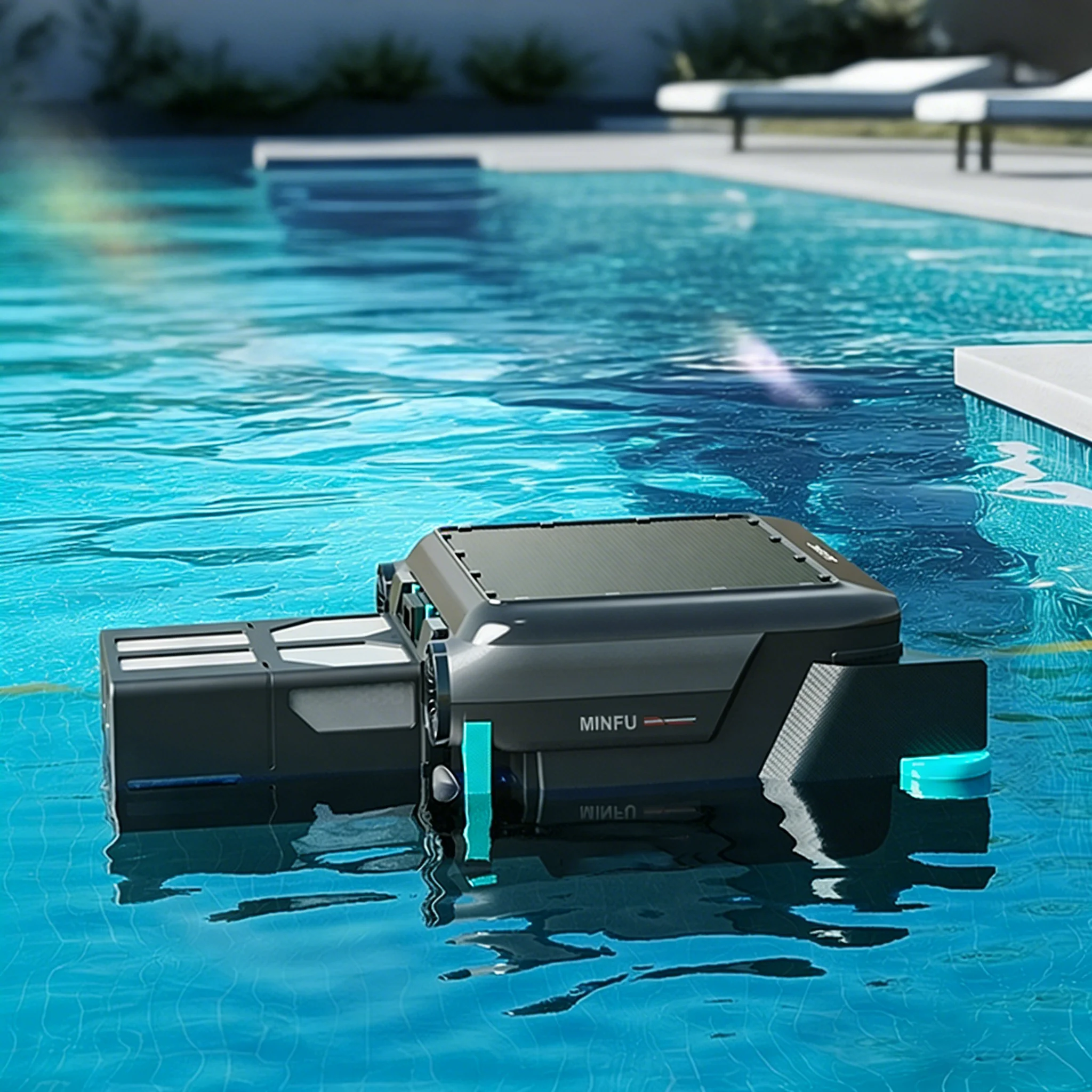 Robot Pembersih Permukaan Kola - Outdoor Power Vacuum ulasan dan harga