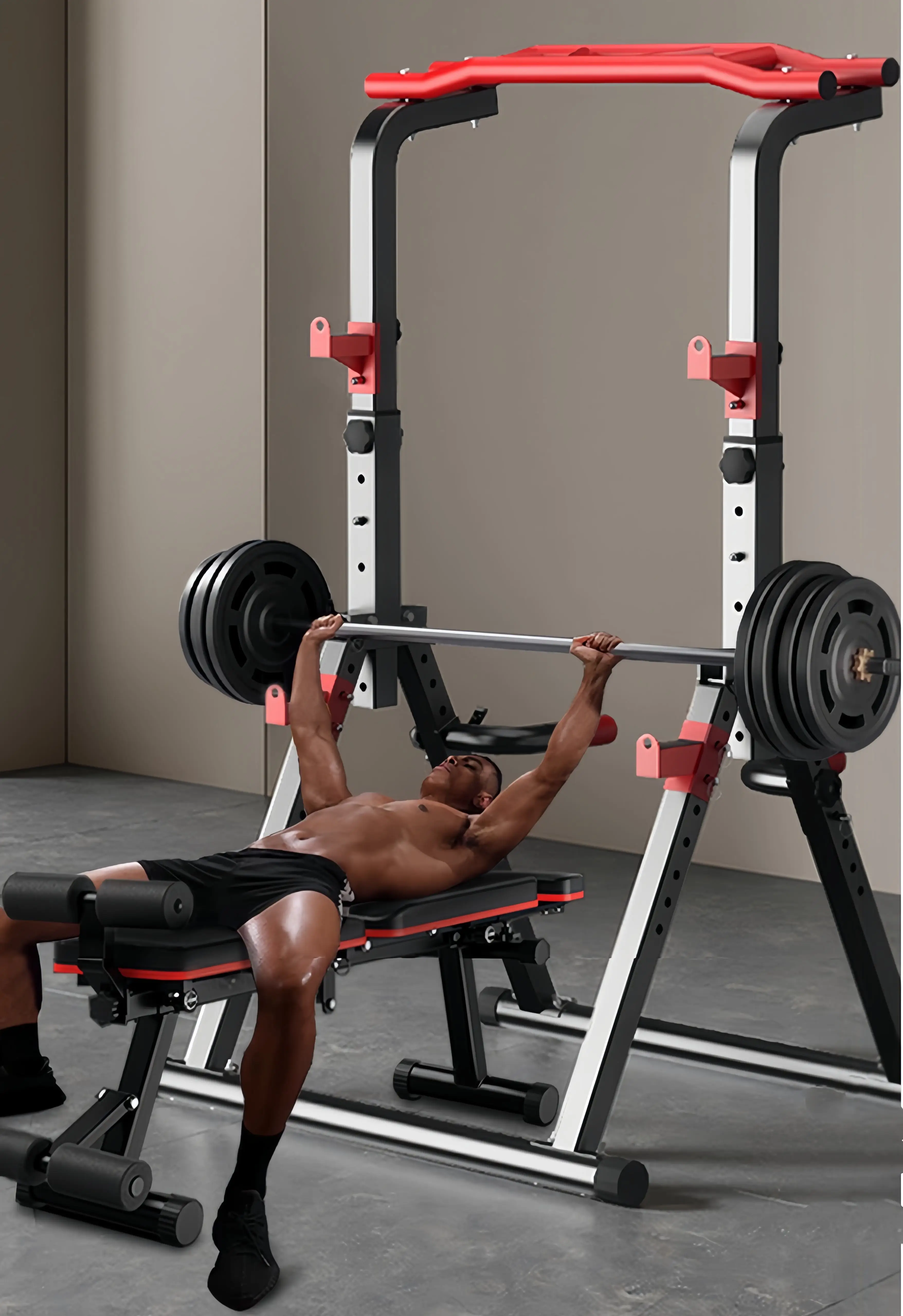 Alat Latihan Multifungsi yang  - Outdoor Power Tower Pull Up Bar ulasan dan harga