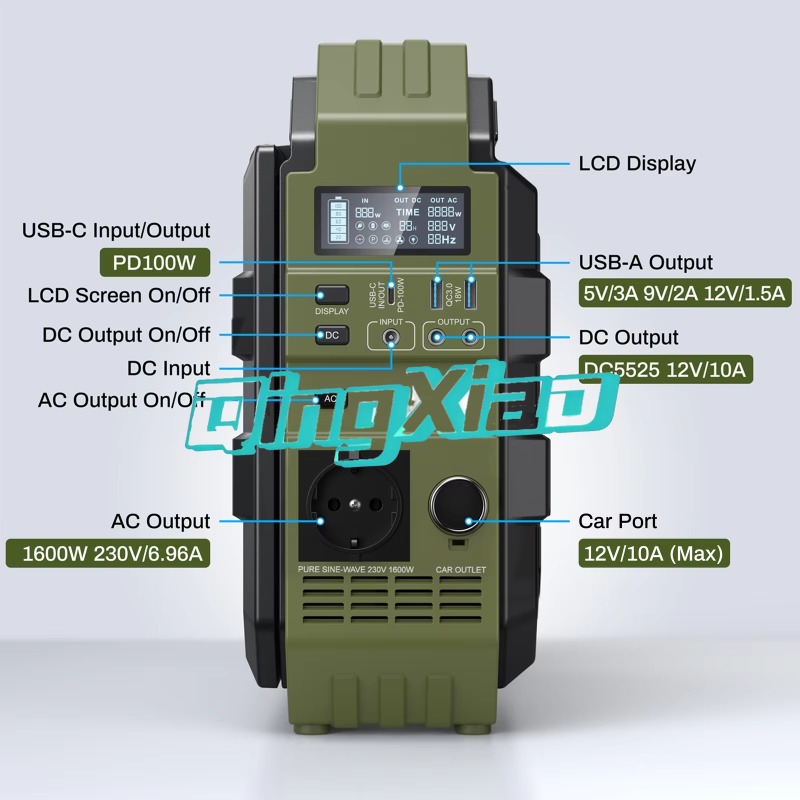 Stasiun Tenaga Surya Portabel  - Panel Power Outdoor ulasan dan harga
