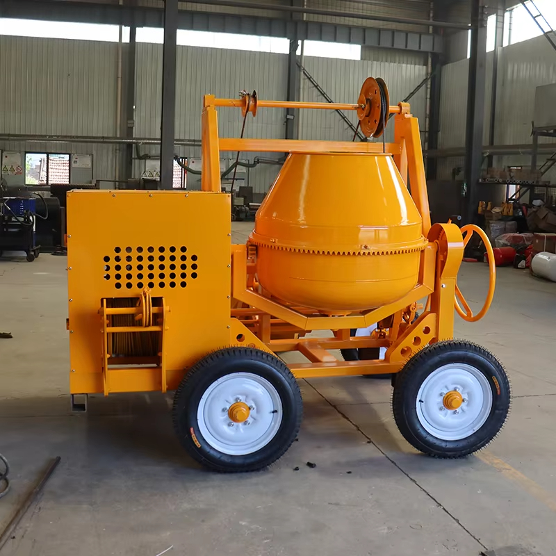 Mesin Pengaduk Beton Mini Port - Concrete Mixer Small ulasan dan harga